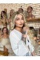 Front Lace Kişiye özel Kumral ombreli Tül peruk Kasım Koleksiyonu 4