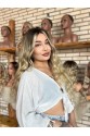 Front Lace Kişiye özel Kumral ombreli Tül peruk Kasım Koleksiyonu 5