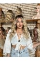 Front Lace Kişiye özel Kumral ombreli Tül peruk Kasım Koleksiyonu 6
